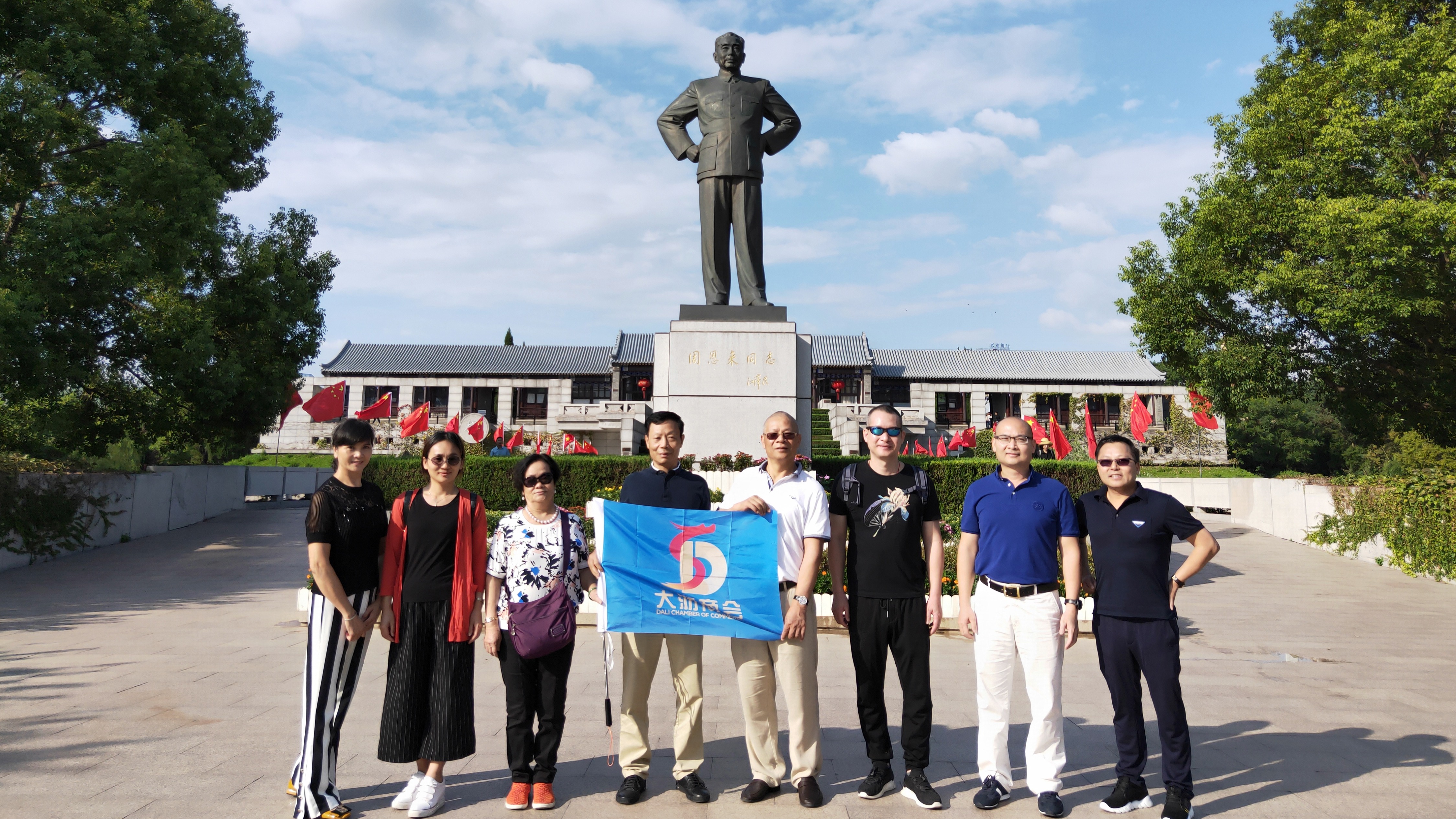 大沥商会组织会员代表赴江苏淮安、徐州爱国主义红色教育旅程